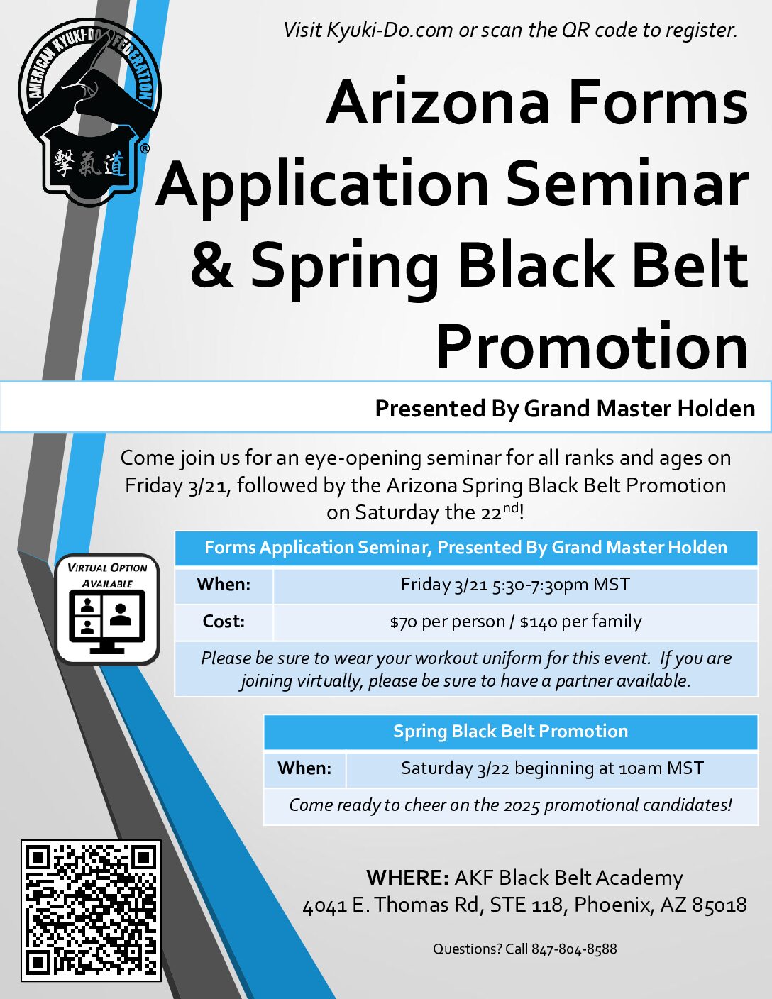 Video Access - Forms Application Seminar, March, 2025 (With Grandmaster Holden)