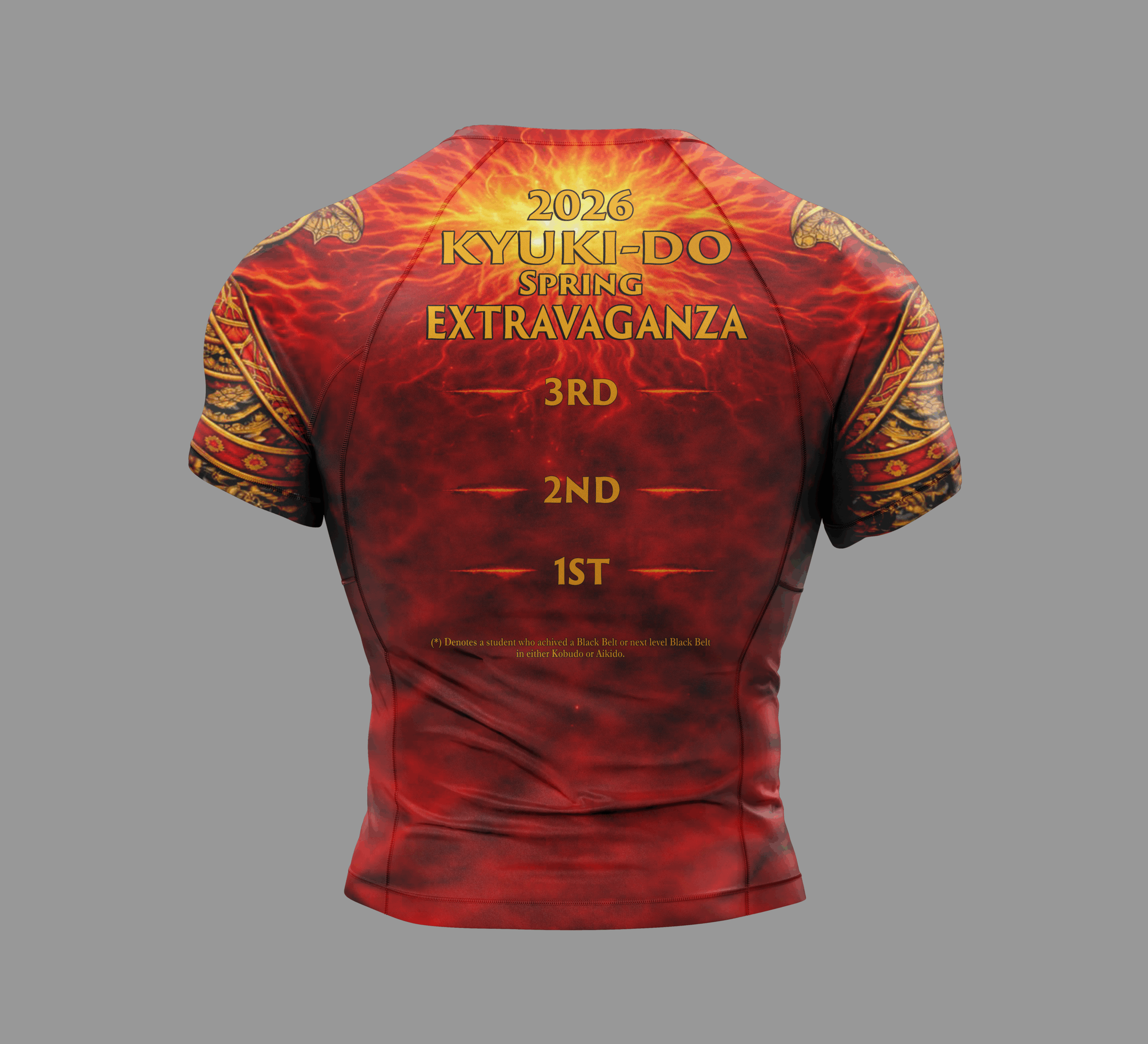 2026 Spring Black Belt Commemorative Shirt - Image 2
